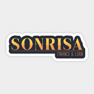Sonrisa Finance and Loan Sticker